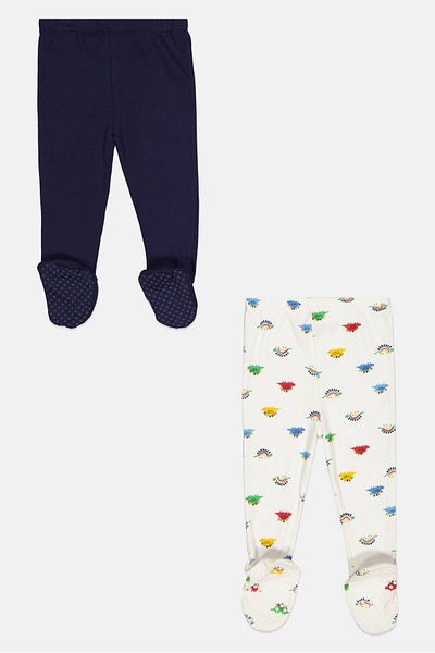 MOTHERCARE Toddlers Girl 2 Pieces Allover Print Legging Set, Multicolor