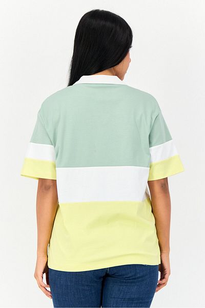 Giordano G-Motion Women Sportswear Fit Short Sleeves Outdoor Polo Shirt, Multicolor