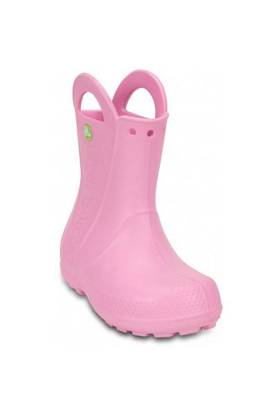 Crocs Handle It Rain Boot 32-33 EU - J1 US Pink - Carnation