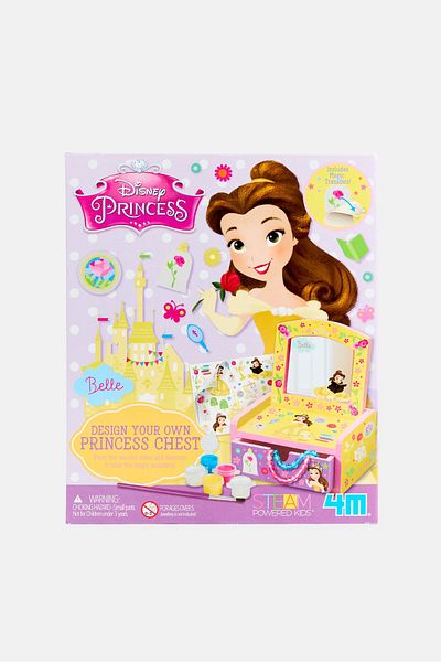 4M Disney Princess Beauty And The Beast Mirror Chest