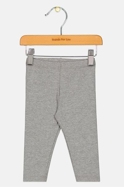 Fox Toddlers Girl Heather Pull On Pants, Grey