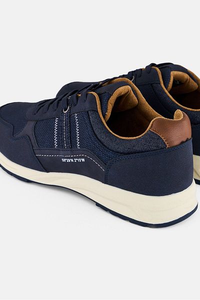 English Laundry Men Lace Up Casual Shoes, Navy