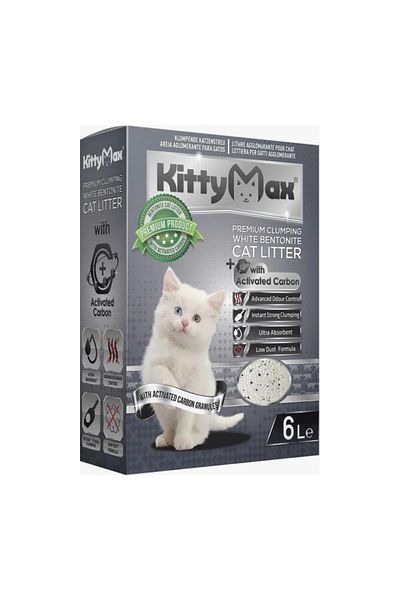 Kittymax Active Carbon Premium Hygienic Cat Litter 6 L