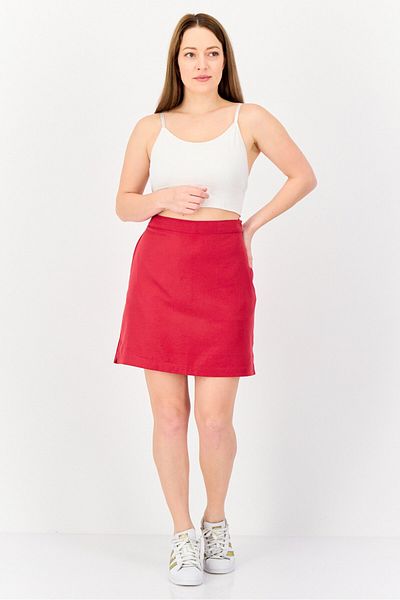 Greg Norman Women Perfect Fit Training Skort, Red