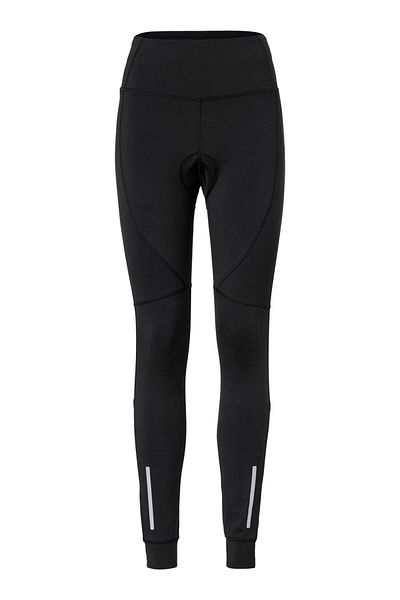 Tchibo Women Sportswear Fit Plain Cycling Leggings, Black