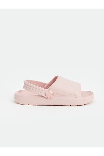 LC Waikiki Lcw Steps Pink Buckle Baby Girl Beach Sandals
