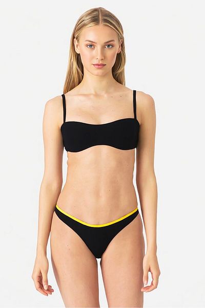Tommy Hilfiger Women Embroidered Logo Bikini Bottom, Navy Blue