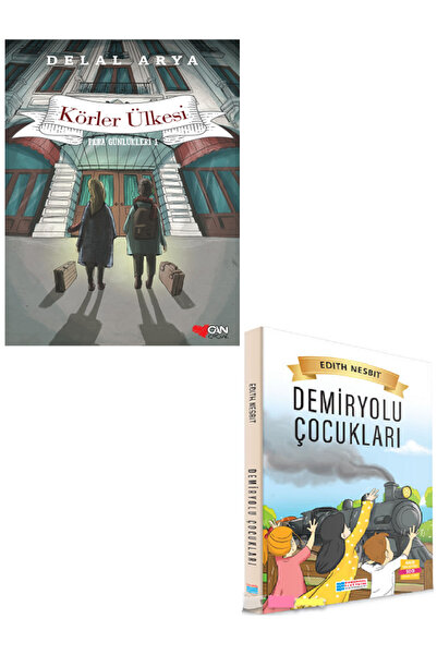 Evrensel İletişim Yayınları Pera Günlükleri 1 Körler Ülkesi + Demiryolu Çocukları 100 Temel Eser / 2 KİTAP SET