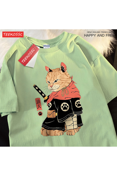 StartMore تي شيرت Y2k Vintage تي شيرت ياباني Harajuku Wandering Heroes