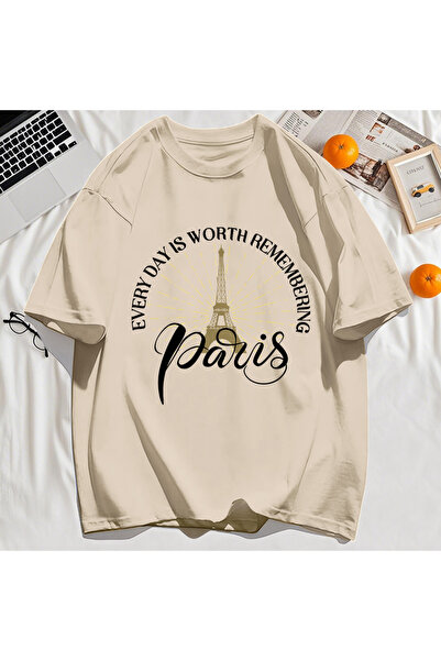 StartMore تي شيرت Y2k Vintage تي شيرت مطبوع عليه كل يوم يستحق الذاكرة