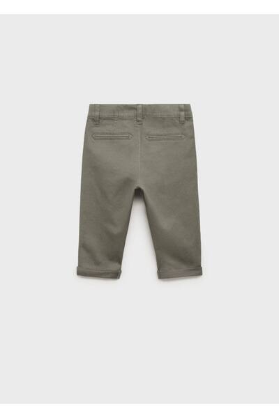 MANGO Baby Pamuklu chino pantolon