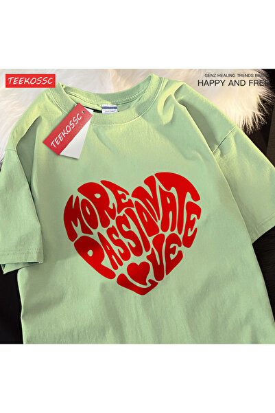 StartMore تي شيرت Y2k Vintage تي شيرت بطباعة الحب الأكثر إثارة