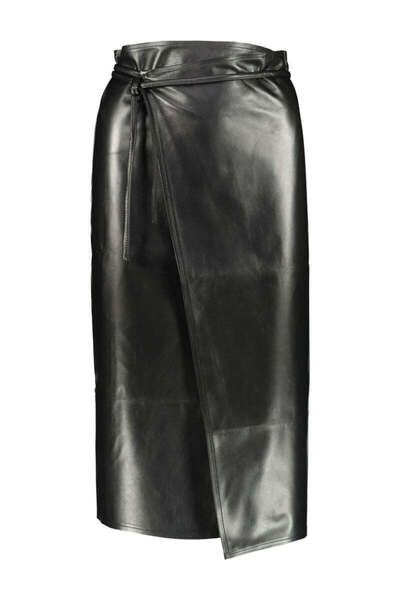 Vetements Vetements Leather Wrap Skirt Clothing
