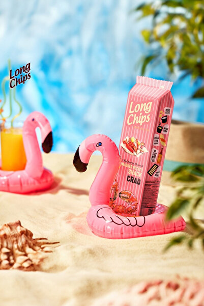 long chips Yengeç Aromalı Uzun Patates Cipsi 75 Gr – Deniz Ürünlü Çıtır Uzun Patates Cipsi