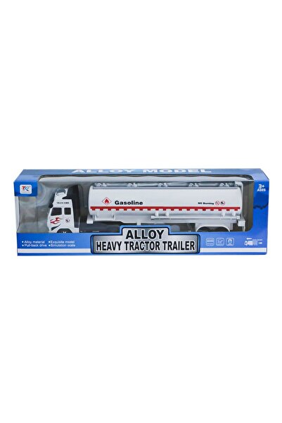 BYCEGU 292H 51 Pull and Drop Metal Carrier Truck/Tanker -Halitcan Toy