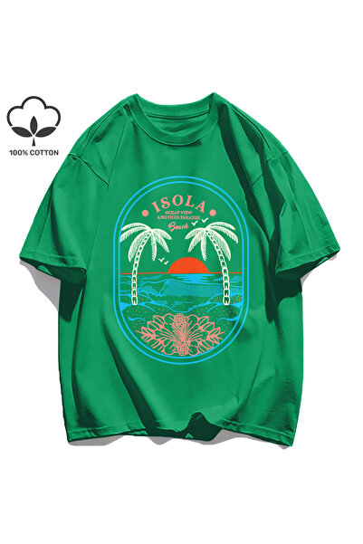 StartMore تي شيرت Y2k Vintage تي شيرت Ocean Vibw Paradibe آخر