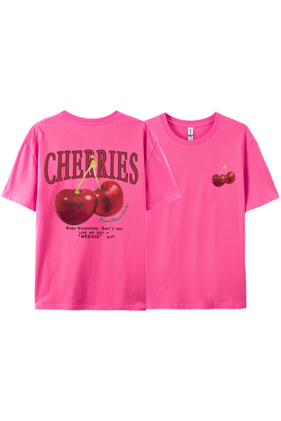 StartMore Y2K Vintage T-Shirt Tee Cherry Cosh Valentines Funny