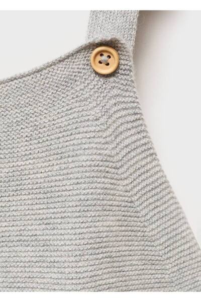 MANGO Baby Uzun triko salopet