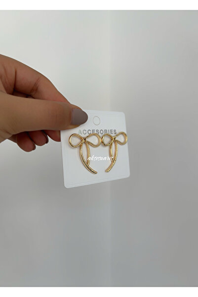 aksesuaris İnce Fiyonk Sallantılı Kadın Küpe