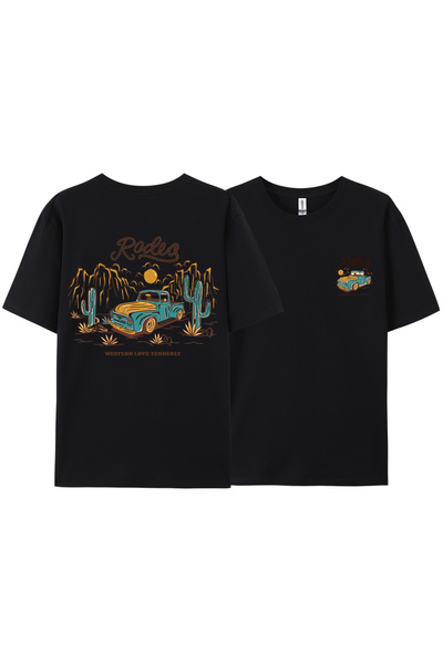 StartMore تي شيرت Y2k Vintage تي شيرت Rodeg Western Love رومانسي لطيف للصحراء