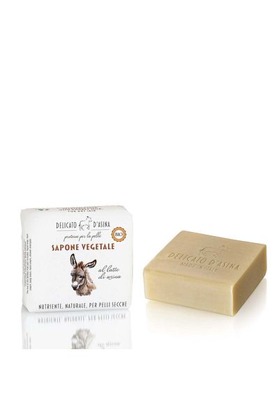Florinda Solid Soap With Donkey's Milk, Delicato D'asina, La Dispensa, 100 G