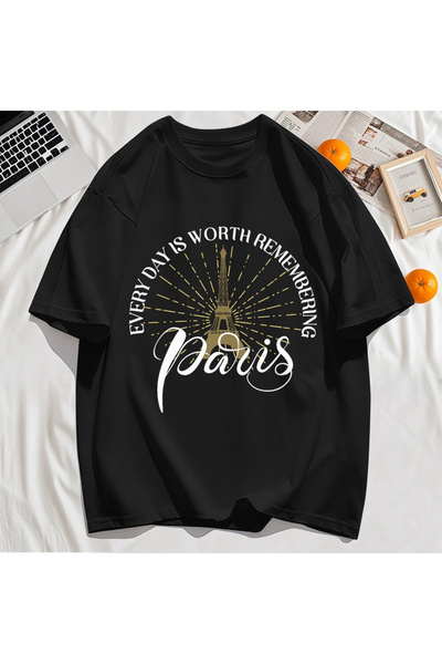 StartMore تي شيرت Y2k Vintage تي شيرت مطبوع عليه كل يوم يستحق الذاكرة