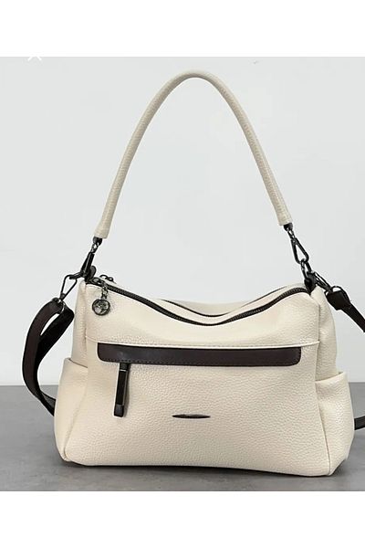 Nas Bag Vera Bag Nas Bag Multi-Compartment Soft and Lightweight Double Strap Shoulder and Crossbody Bag