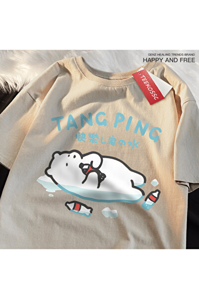 StartMore تي شيرت Y2k Vintage تي شيرت Happy Soap Water على الطراز الياباني