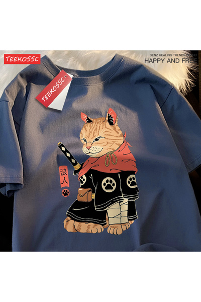 StartMore تي شيرت Y2k Vintage تي شيرت ياباني Harajuku Wandering Heroes
