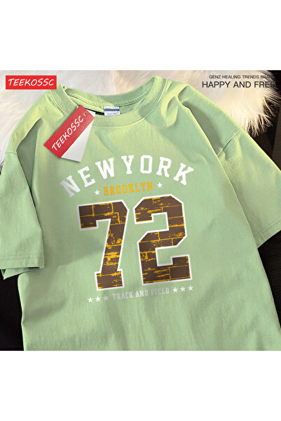 StartMore تي شيرت Y2k Vintage تي شيرت بروكلين لألعاب القوى