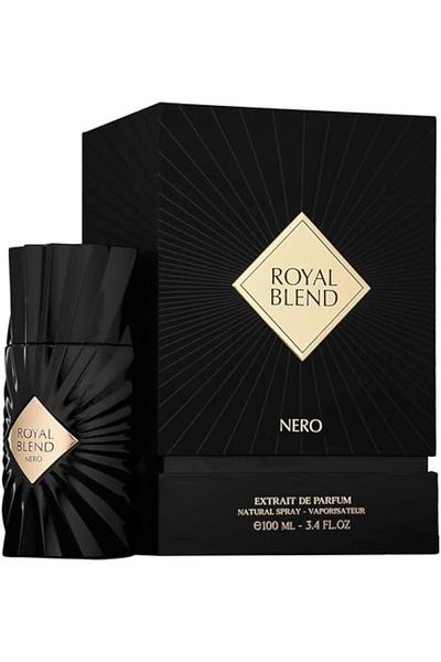 Fragrance World فريجرانس وورلد فرينش أفينيو - رويال بليند نيرو - مستخلص عطر - عطر للرجال، 100 مل