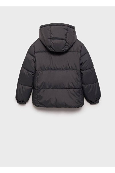 MANGO Kids Kapüşonlu kapitone anorak