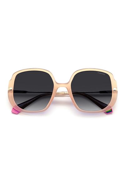 Polaroid Polaroid sunglasses PLD 6181/S 35J 53 20 140 WOMAN,Square with Smoke Polarized lenses