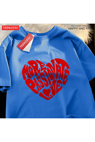 StartMore تي شيرت Y2k Vintage تي شيرت بطباعة الحب الأكثر إثارة