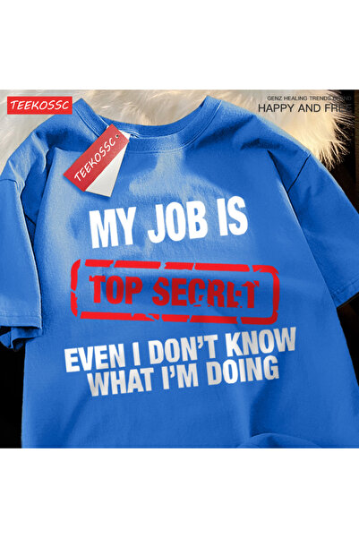 StartMore Y2K Vintage t Shirt Tee My Business Top Segret Ecen I Don'T Know Wh...