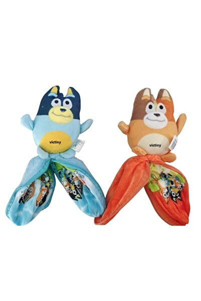 victiny Set 2 jucării de pluș Bluey și Bingo breloc VICTINY ® albastru / port...