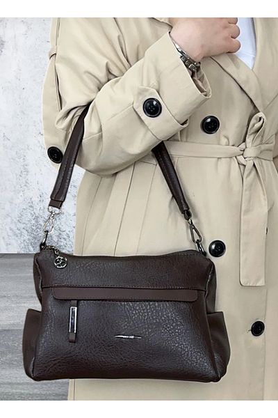 Nas Bag Vera Bag Nas Bag Multi-Compartment Soft and Lightweight Double Strap Shoulder and Crossbody Bag