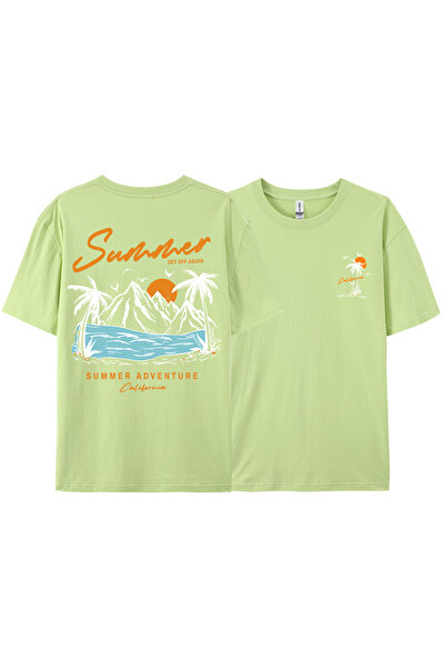 StartMore مجموعة Y2k Vintage T-shirt Tee Summer Again Adventure California