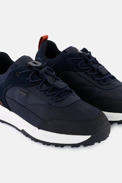 Geox Men U Sterratrail Lace Up Casual Shoes, Navy