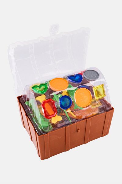 Splash Buddies 28 Pcs Treasure Chest Diving Set