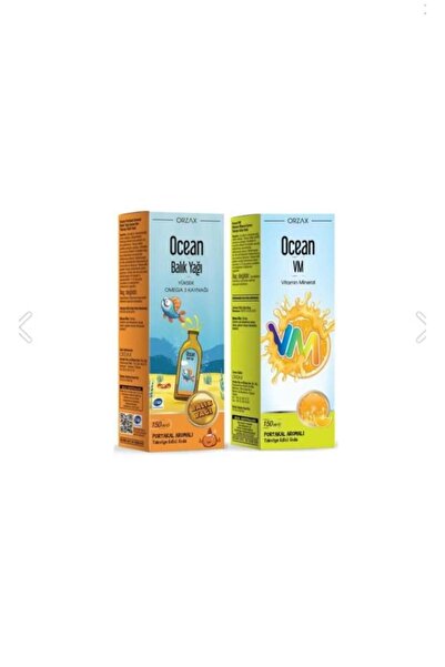 Ocean Portakal Şurup 150 ml Vm Şurup 150 ml