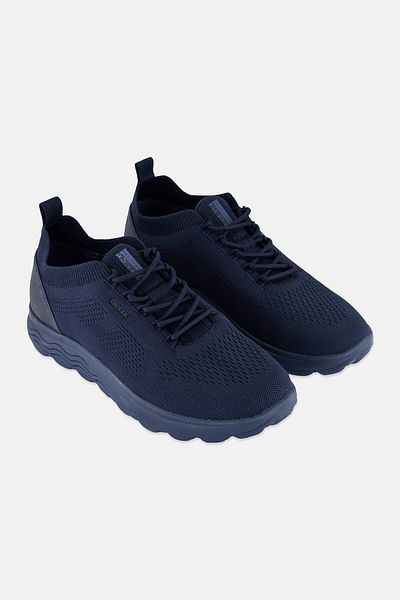 Geox Men Spherica Lace Up Sneakers, Navy