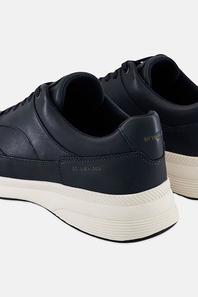 Geox Men Spherica Ecub Lace Up Casual Shoes, Navy
