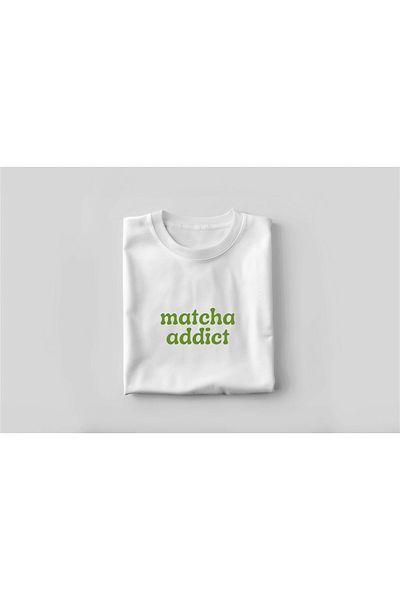 YEACHY Unisex μπλουζάκι με στάμπα Matcha