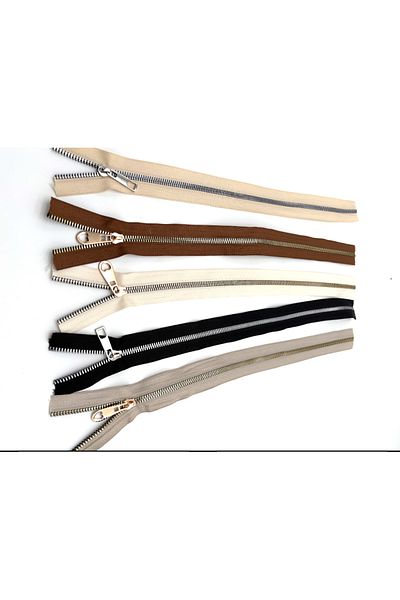 kumasfabrik (45 cm) 5 Pcs Color Bag Zipper/Bag Accessory