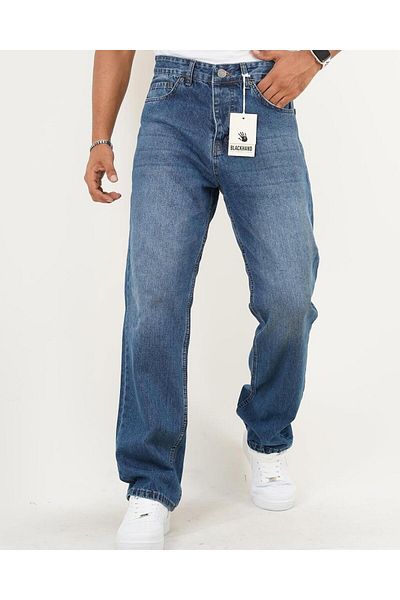 Z1MAN Blue Baggy Pants