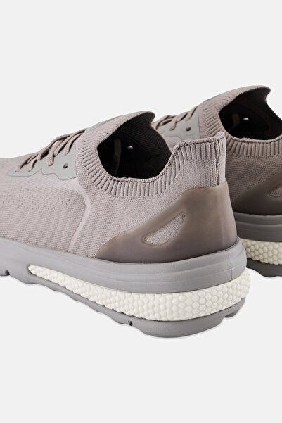 Geox Men Spherica Actif Lace Up Casual Shoes, Grey