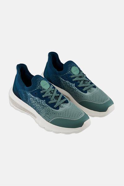 Geox Women Spherica Actif Lace Up Sneakers, Multicolor