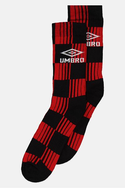 UMBRO Men Brand Logo High Socks, Multicolor
