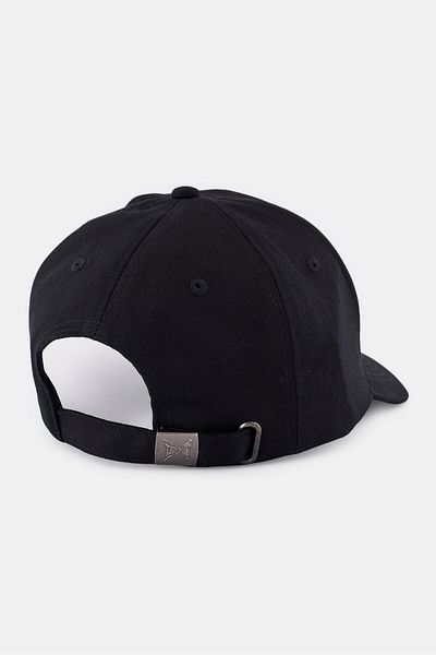 Tapout Men Embroidered Logo Adjustable Cap, Black